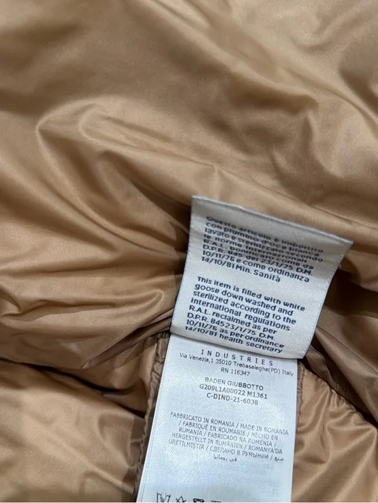 Moncler Palm Angels Baden printed fleece down puffer jacket - Picture 8 of 12